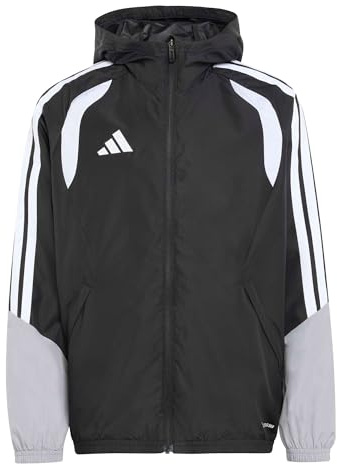 adidas Unisex Kids Tiro 26 Competition Kids All Weather Jacket 5-6Y black/light onix/white