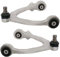 TRQ Querlenker vorne oben mit Kugelgelenk Set kompatibel mit 2007-2018 BMW X5 2008-2019 X6