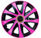 Radzierblende Drift EXTRA schwarz/pink 16 Zoll 4er Set