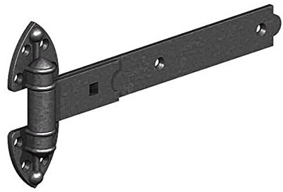 Gatemate Premium Black Heavy Reversible Hinges - 18 / 457mm