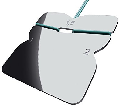 Cut360 Ziehklinge | Lackhobel 45 x 45 x 1,2 mm | Lackziehklinge ZK HW 45/45 für Tischler, Maler, Zimmerer, Lackierer Heimwerker zum Hobeln & Glätten bei der Holzbearbeitung und Lackaufbereitung