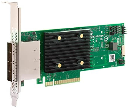 Broadcom HBA 9500-16e Carte et Adaptateur d'interfaces SAS