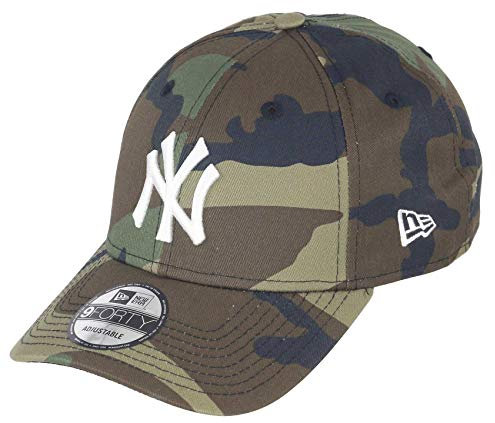 New Era New York Yankees MLB Essential Camo 9Forty Adjustable Snapback Cap - One-Size