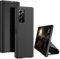 Coque Custodia per Samsung Galaxy Z Fold2 5G [Supporto Video] Custodia Ultra Sottile Trasparente in Piedi Supporto Placcato a Specchio per Samsung Galaxy Z Fold 2 5G Black