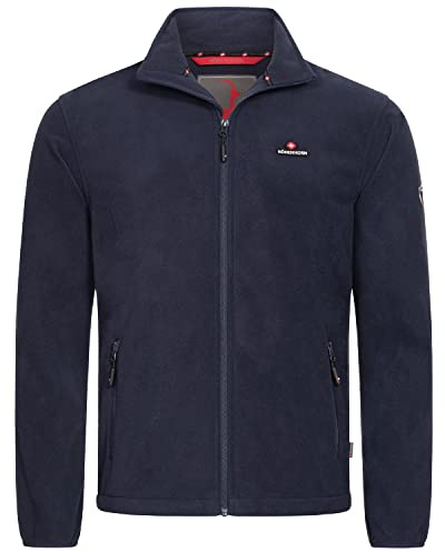 Höhenhorn Badus Herren Fleece Jacke Microfleece Full Zip Troyer Outdoor Wander Trekking