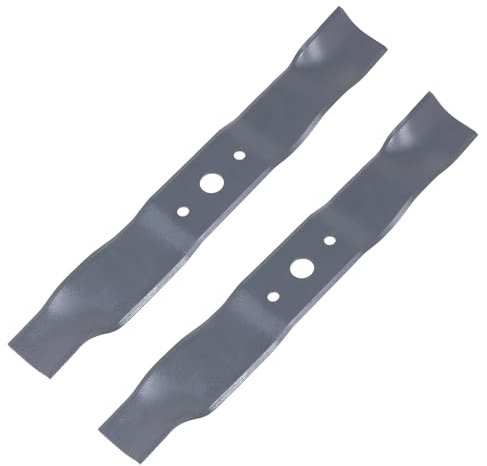 Spares2go Metal Blade compatible with Mountfield HP41 HP164 SP41 SP164 HP414 Lawnmower (39cm, Pack of 2)