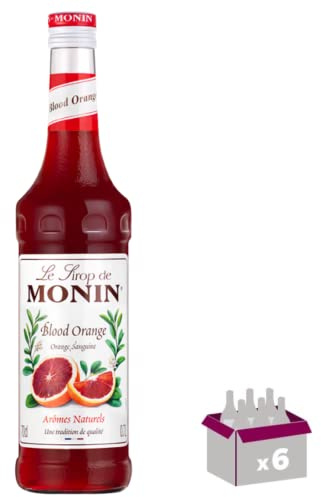 Lot de 6 Sirop - Orange sanguine - 70cL
