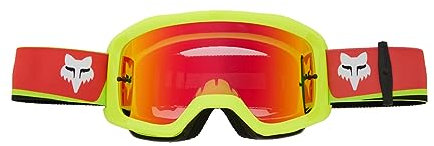 Fox Racing MAIN MOTOCROSS BRILLE BALLAST SCHWARZ/ROT - SPARK VERSPIEGELTE GLÄSER