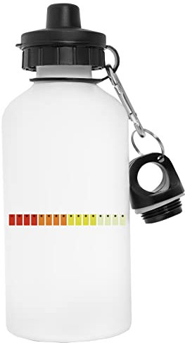 Jinbetee 808 Flacon En Acier Inoxydable Réutilisable Pour Bouteille D'eau Blanche