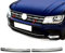 OUSIKA ABS, Auto Frontgrill Zierleiste, 3D Kühlergrill Schutzabdeckung, Zubehör für Außenmodifikationsdekoration, Für V-W Tiguan 2016–2019