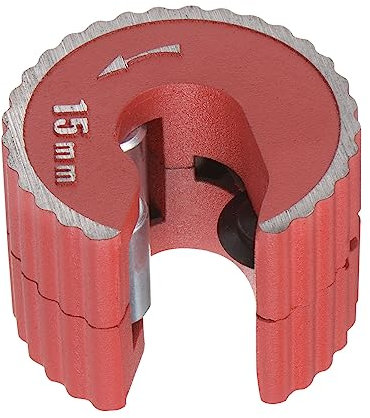QUARKZMAN Mini Rond Tuyau Coupe 15mm Cuivre Tube Coupe Roue Lames pour PVC Plastique Tube Cutters, Rouge