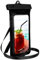 ONEFLOW Beach Bag für Nothing Phone (2) wasserdichte Hülle mit Touch und Kamera Fenster, Unterwasser Handyhülle zum Reisen, Schwimmen mit Armband und Band zum Umhängen, Schwarz
