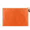 3 Stück Dokumententasche Wasserdichte Dokumentenmappe mit Reißverschluss Zipper File Taschen Für Datei Papier Dokumente Kosmetika Hausaufgaben Reiseutensilien,Orange,A5(24×18cm)