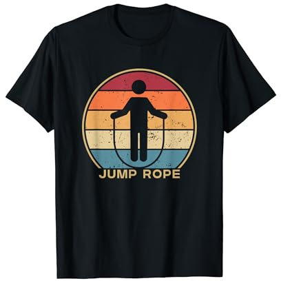 Retro Springseil Springseil Springen Speed Jump Rope T-Shirt