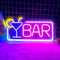 JEMESI Enseigne Lumineuse, Neon LED de Bar, USB Plug-and-Play, Lampe Néon de Bar pour Bars, Fêtes, Neon Deco, Lumière Lumineuse, Enseigne Lumineuse de Décoration de Bar, Décoration murale