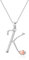 Mesovor Initiale Kette Silber 925 für Damen Mädchen, 100% Sterling-Silber-Buchstaben-Halskette mit Zirkonia, Schmuck, Geschenke für Familie, Mutter, Schwester, Ehefrau (Buchstabe-K)