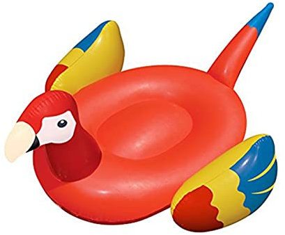 Genießen Sie die Sommersonne mit dem 180 cm großen, riesigen Regenbogen-Pool-Float zum Liegen, Schwimmring, Wasser-Luftmatratze, aufblasbarer Schlauchliege: Perfekt für Sommerspaß
