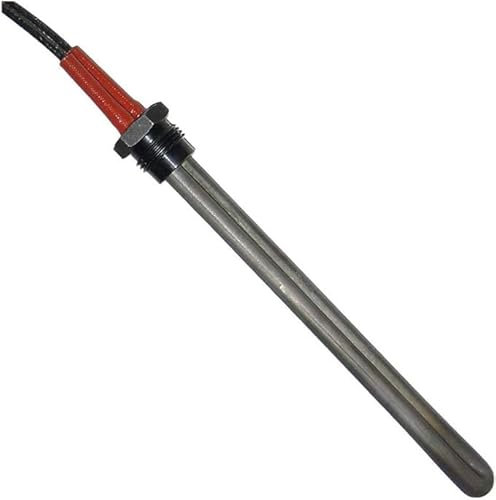 Ricambistufeapellet - IDH63778 Resistenza accensione ricurva per stufe a pellet, con raccordo filettato 3/8 GAS.