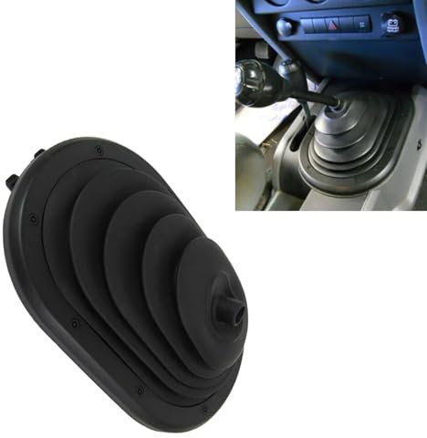 PNBVW Pomo de Cambio de Marchas, Fuelle de Eje de Cambio, Fundas de Fuelle, Cubierta Antipolvo, Marco Inferior for J//eep W//Rangler 3.8L 2007 2008 2009 2010, Goma