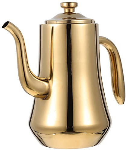 FUNOMOCYA Wasserkocher Mit Sieb Küche Restaurant Teekessel Haushaltskessel Fassungsvermögen Induktionsherde Geeignet Teeblätter Filtern