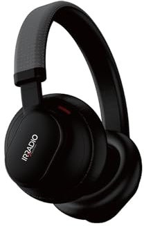 IRRADIO IR-H606BT PRO, Cuffia Bluetooth, Versione Wireless 5.3, Hi-Fi di Alta Qualità con Funzione Ibrida ANC, Cancellazione Attiva del Rumore Ambientale, Touch Control, Batteria a Lunga Durata