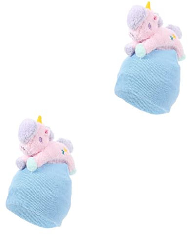 Toyvian 2 Stück Skihelm Cover mit Einhorn Design Elastisch für Ski und Snowboardhelme Schützt Kratzern und Beschädigungen zu Reinigen Lagern für Spaß Beim