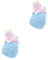 Toyvian 2 Stück Skihelm Cover mit Einhorn Design Elastisch für Ski und Snowboardhelme Schützt Kratzern und Beschädigungen zu Reinigen Lagern für Spaß Beim