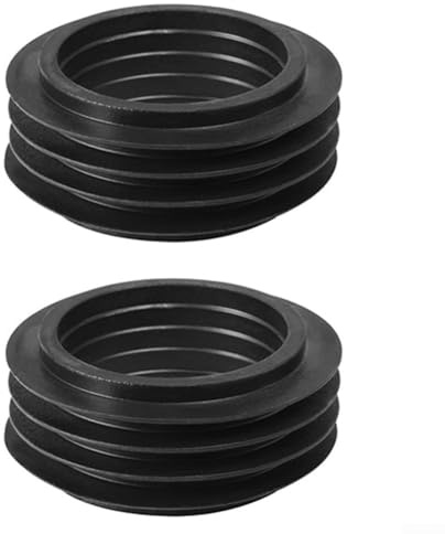 Jotekonoby 119.668.00.1 Lot de 2 joints coniques en caoutchouc pour tuyau de chasse d'eau bas niveau 42 mm