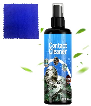 Contact Cleaner Spray, No Damage Liquid, Circuit Board Cleaner, Electronics Cleaning Solution, Motherboard TV Computer, Phone Laptop Keyboard, Electronic Maintenance Kit for Motherboard