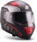 SOXON® ST-1000 Race „Red“ · Integral-Helm · Full-Face Motorrad-Helm Roller-Helm Scooter-Helm Cruiser Sturz-Helm Sport Urban MTB · ECE 22.05 Sonnenvisier Schnellverschluss Tasche L (59-60cm)