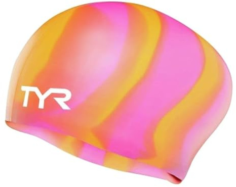 TYR Cappuccio in silicone per capelli lunghi | Struttura in silicone al 100% per capelli lunghi, vestibilità idrodinamica senza grinze, bordi sagomati