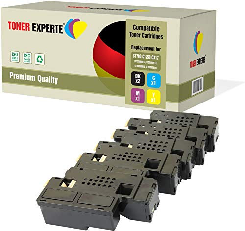 TONER EXPERTE® 5 Premium Toner kompatibel für Epson AcuLaser C1750N, C1750W, CX17NF, CX17WF, C1700, C1750, CX17
