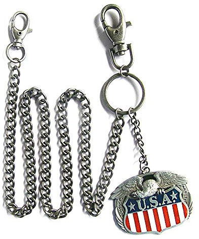 USA Eagle I Schlüsselkette Walletchain Keychain