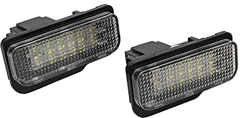 EUNEWR 2 Stück LED Kennzeichenbeleuchtung Nummernschildleuchte passend für C E CLS SLK Class W203 W219 W211