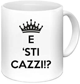 le herisson Tazza Mug E sti Caxxi SIMPATICA DIVERTENTE REGALO AMICO AMICA - PERSONALIZZABILE- 600