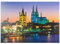 MyPuzzle Blick zur Altstadt mit Kirche Gross St. Martin und Kölner Dom - Premium 1000 Teile Puzzle - MyPuzzle Sonderkollektion von Puzzle Galaxy