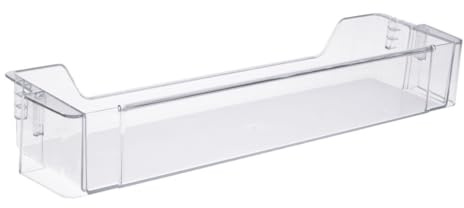 easyPART passend für IKEA 481010476967 Abstellfach Flaschenabsteller | Kühlschrank, Kühlschranktüre, mit Löchern für Drahtbügel, 440x66mm, Kompatibel mit Whirlpool, Bauknecht, Ignis, Indesit