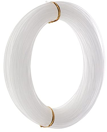 Filo di nylon 2 mm (500 g), resistente all'usura e alla corrosione, utilizzato per la pesca in barca, la pesca in biblioteca, l'esca, ecc.
