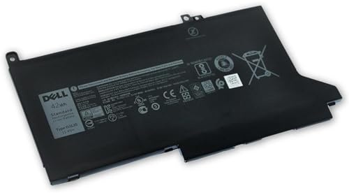 Dell Batterie 3 cellules 42 WHR pour Latitude 7280 7290 7380 7390 7480 7490