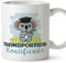 MUGFFINS Tazas para TRANSPORTISTA hombre - En Español - Koalificado/koalificada - 11 oz / 330 ml - Regalo original y divertido