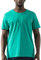 Yowablo 220 g schwere Baumwolle Kurzarm Herren Sommer T Shirt Herren Taschen T Shirt lose Mode Achselshirts Herren Set (4XL,Grün-c)
