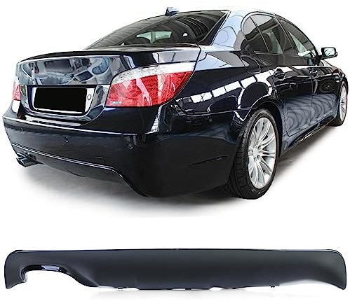 Sport Heckdiffusor Performance Schwarz Glanz passend für BMW 5er E60 E61 03-10