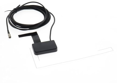 Dietz Aktive DAB/DAB+ Glasklebeantenne mit Phantomspeisung SMB - DZ_41101_SMB