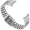 SINAIKE 20mm 22mm 23mm 24mm Edelstahl Uhrenarmband Curved End Tapered Metal Strap Ersatz Armband Deployment Double Flip Lock Schnalle
