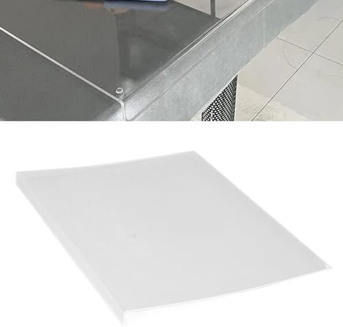 Tagliere in Acrilico, Tagliere Trasparente Cucina Riutilizzabile con Bordo Antiscivolo, Protezione del Controsoffitto per La Cucina di Casa, Ristorante(45x40cm)