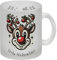 Rentier Glas Tasse und Spruch Frohe Weihnachten Winterzauber Weihnachtstasse - Gemütlich Festliche Tasse Rentierbecher Rudolf - Deko für Weihnachtsflair im Advent