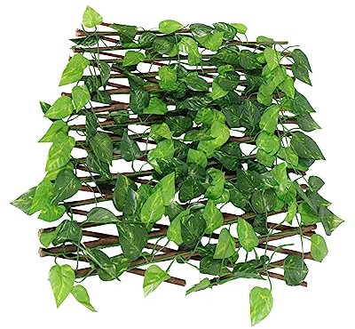 BESPORTBLE grüner Zaun künstlicher Bildschirm Zaunverzierung Zaunsiebung Privatsphäre Rasen Pflanzendekor Balkon Laubzaun Gartenschmuck Anlage der Zaun Pflanzenwand schmücken Blätter Plastik