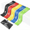 Crowfit Fitnessbänder 5er Set – 5 Latex-Widerstandsbänder (2-14 kg) für Home Gym, Krafttraining & Pilates – Fitnessband Set inkl. Tragetasche, Ideal für Muskelaufbau, Sport & Workout