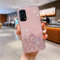 Funda Compatible con OPPO Find X3 Lite/OPPO Reno5 5G Case Transparente Brillo de Estrellas Cover Antigolpes TPU Carcasa