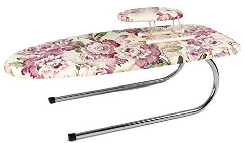 ASHILD Tabla de Planchar Plegable, Tabla de Planchar de Madera Maciza pequeña para el hogar, Tabla de Planchar portátil para Ahorrar Espacio